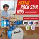 thumbnail image 3 of Set de batería Mendini de Cecilio Junior Kit con 4 tambores y trono, 3 of 9