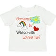 thumbnail image 3 of Inktastic Someone in Wisconsin Loves Me Boys or Girls Toddler T-Shirt, 3 of 5