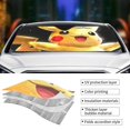 thumbnail image 5 of Windshield Sun Shade Foldable Car Front Window Sunshade For Car Suv Trucks Vans - Best Heat Shield Blocker Visor Cover Blocks Uv Rays And Keeps Your Vehicle Cool-Small, 5 of 5