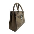 thumbnail image 2 of Michael Kors Hamilton Small Satchel Crossbody Exotic MK Dust MK Multi, 2 of 6