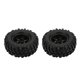 thumbnail image 4 of 2 neumáticos de goma de 1,9 pulgadas y 96 mm con llantas de aleación para coche trepador de control remoto Axial SCX10 1/10, 4 of 8