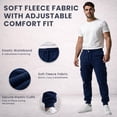 thumbnail image 4 of BILLIONHATS 12 Pack Mens Cargo Jogger Sweatpants, Assorted Colors & Sizes from S M L XL 2XL, Great for Homeless Shelter Donations, Cargo and Regular Pockets, 4 of 7