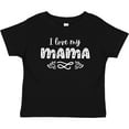 thumbnail image 3 of Inktastic I Love My Mama with Hearts Boys or Girls Baby T-Shirt, 3 of 5