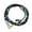 Black Metal Plug, variant on Audio Extension 1.2M/3.93FT Cord Headphone Metal Plug Cable Wire Spare Parts For Sennheiser (IE8 IE80 IE8i T)   Accessory Part
