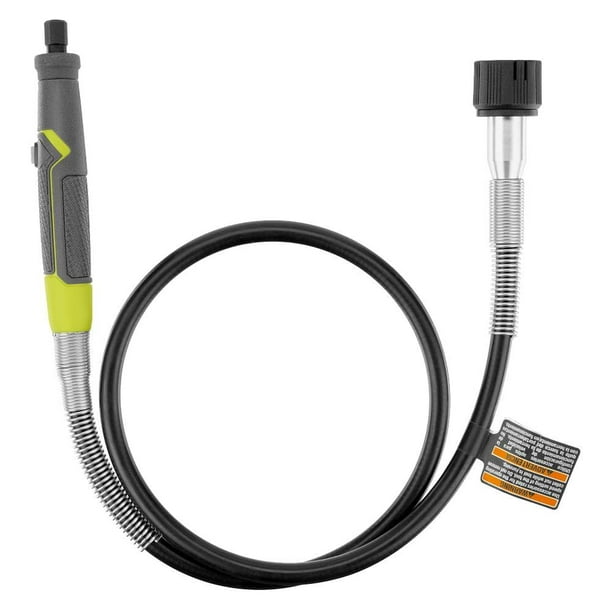 Herramienta rotativa RYOBI A90FS01A con eje flexible de 36 cm, verde