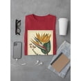 thumbnail image 3 of Golden Bird Of Paradise T-Shirt Men -Sydenham Edwards Designs, Male 3X-Large, 3 of 4