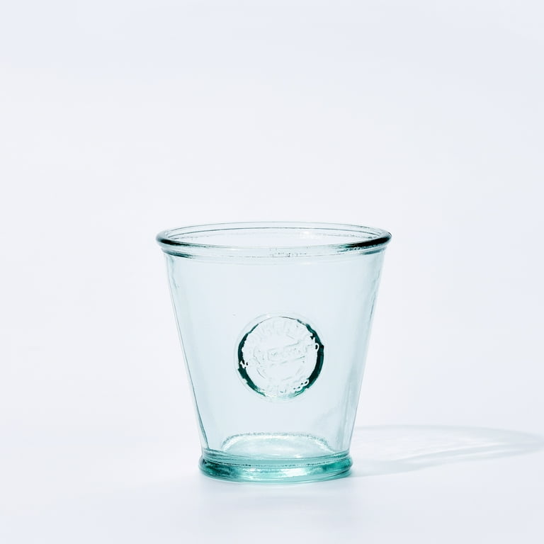 Vidrios San Miguel, 8oz Stemless Martini Glasses, (Set Of 6) Made Of 100% Recycled Glass.