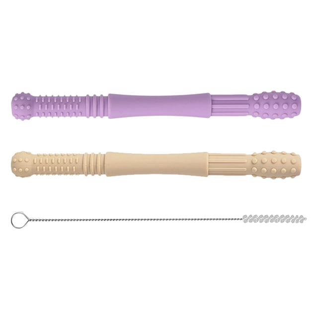 Jouets de Dentition Creux Apaisants pour Bébé à Tenir en Main 3 Pcs
