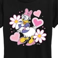 thumbnail image 3 of Disney - Daisy Sticker Look - Women's Short Sleeve Graphic T-Shirt, 3 of 5