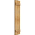 thumbnail image 2 of 10 3/4"W X 47"H Timbercraft Two 5 3/8" Boards Joined Board-N-Batten Shutters, Rough Sawn Western Red Cedar (Per Pair), 2 of 13