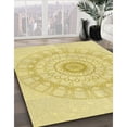 thumbnail image 3 of Ahgly Company Machine Washable Indoor Rectangle Transitional Yellow Area Rugs, 2' x 4', 3 of 7