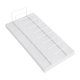 thumbnail image 1 of Estante organizador portátil de metal para muestras de materiales de construcción. Blanco, 1 of 8