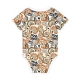 thumbnail image 6 of Pofeuu Floral Paisley Print Baby Boys Short-Sleeve Bodysuit,Just Born Unisex Baby Short Sleeve Bodysuits Undershirt-18 Months, 6 of 7