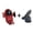 Red RD, variant on Giunmcul Online Shopping Automatic Clamping Wireless Charger Car Smart Infrared Sensor Vent Mount Mobile Phone Bracket Stand