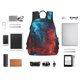 thumbnail image 4 of Fotbe Red And Blue Fire Mochila Ligera para Hombres y Mujeres - Duradera y Resistente al Agua, Ideal para Escuela, Trabajo, Viajes y Uso Diario, 4 of 7
