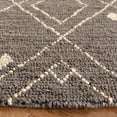 thumbnail image 3 of SAFAVIEH Bohemian Kiaran Geometric Area Rug, Gray/White, 6' x 6' Round, 3 of 8