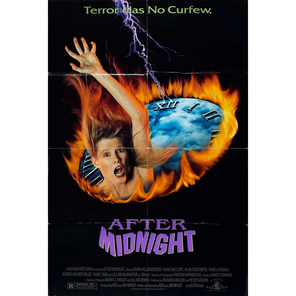 After Midnight movie POSTER (Style A) (27" x 40") (1989)