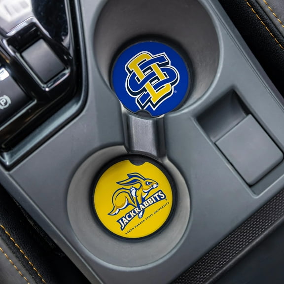 South Dakota State University Car Coaster Set, 2pc