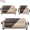 thumbnail image 1 of Cubre sala Doble Vista Yamel Juego de 3 piezas Café beige, 1 of 6
