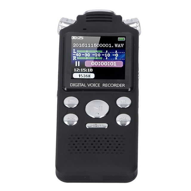 Enregistreur Vocal Intelligent, Enregistreur Vocal Numérique 300mAh pour Interview 8 Go,16 Go,32 Go