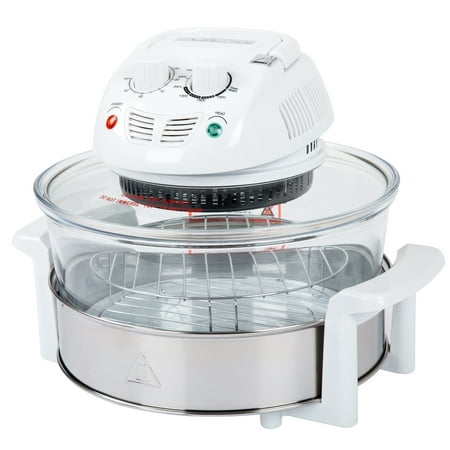 

Classic Cuisine 12-17 Quart 1200W Halogen Tabletop Oven - White