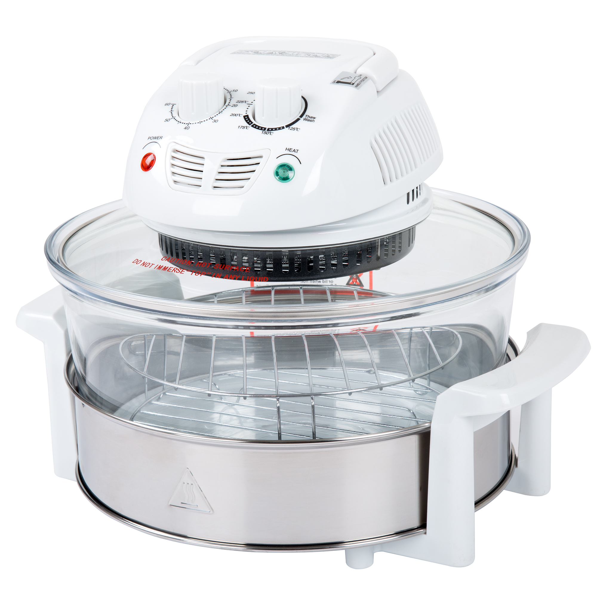 Halogen Tabletop Convection Oven Roaster 17 Qt 1200W Countertop