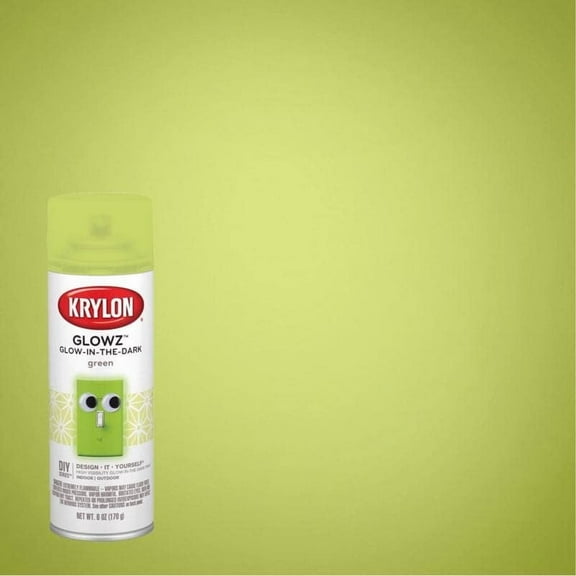 6 Oz Glow in The Dark Glowz Spray Paint [Set of 6]