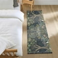 thumbnail image 3 of Yayeee Runner Rug for Bedroom 2'x6' Machine Washable Hallway Non Slip Mat, Green Forest Scene, 3 of 8