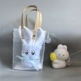 thumbnail image 1 of MZCPSYHA Corals Fleece Small Towel Squares Handkerchief Cute Rabbits Shaped Souvenir Gift Towel, 1 of 3