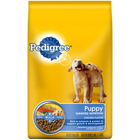 Pedigree Puppy Complete Nutrition Dog Food, 7 lb - Walmart.com
