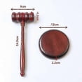 thumbnail image 2 of 2025,1 Pcs Attorney Decorative Hammer Judge Hammer Wooden Multitool Small Hammer, 2 of 5