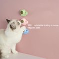 thumbnail image 4 of La pared de la hierba gatera trata el juguete comestible del gatito para los gatos lame las bolas juguetes seguros para masticar gatitos, 4 of 5