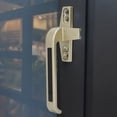 thumbnail image 3 of Window Handle Push Window Lock Handle for Aluminum Alloy Flat Opening Window Champagne ColorLeft Handle, 3 of 10