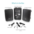 thumbnail image 3 of Kit amplificador de altavoces PA Pyle de 600 W y 8 canales con subwoofer, 3 of 7