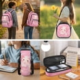 thumbnail image 3 of Bulopur Pink Sparkle Axolotl Kids Backpack Set 4 Pcs Waterproof Durable Kids School Bag with Lunch Tote, Pencil Pouch and Water Bottle Cover for Elementary Students, 3 of 7