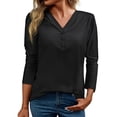 thumbnail image 1 of Chemise pour Femmes à Manches Longues, Chemise de Mode, Ensemble Chemise à Manches Longues, T-Shirt Rayé, Manches Courtes, Chemises d'Été Amples, T-Shirt de Compression pour Femmes, 1 of 4