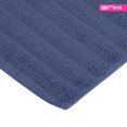 thumbnail image 5 of Lined 100% Combed Cotton Bath Mats Set for Bathroom 2 Piece, Navy Blue, 5 of 5