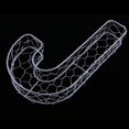 thumbnail image 4 of Romantic Iron Alphabet R Frame Wire Wreath Succulent Pot Wedding Decor, 4 of 6