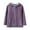 Purple, variant on Hpgjzj Girls Fleece Jacket With Hood, Girls Fleece Jacket Full Zip Fall Winter Soft Sherpa Hooded Coat Outwear with Pockets