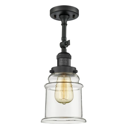 

Innovations Lighting 201F Canton Canton 1 Light 6 Wide Convertible Semi-Flush Ceiling