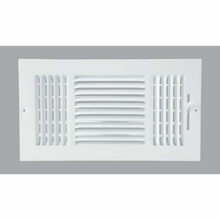 

Home Impressions White Steel 7.76 In. Wall Register 3SW1406WH-AB Pack of 10 3SW1406WH-AB 439215 Bundle 10