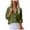 Army Green, variant on Kovlvoll Button down Shirts for Women Long Sleeve Lapel Collared Cotton Linen Comfy Solid Color Casual Tunic Tops