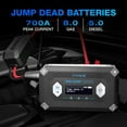 thumbnail image 4 of Type S Dynamic Pro 15,000 PD15 700A Car Battery Jump Starter Portable Charger Power Bank, Laptop Power Bank,12V 8.0L Gas 5L Diesel, LCD Display Guide, USB-C & USB-A, LED Flashlight, UL Listed, 4 of 7