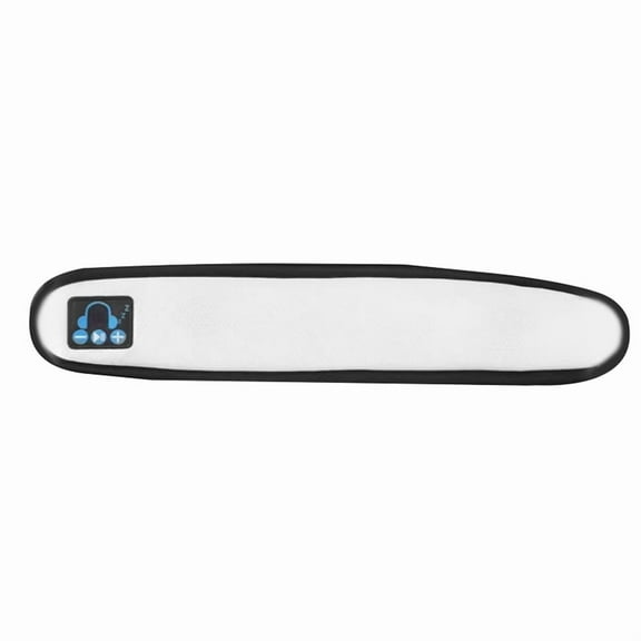 Under Pillow Sleep Aid Bluetooth Speaker Portable Bone Conduction Stereo Surround Soundbar Wireless Music Box White