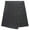 Black-2617, variant on KIDSCOOL SPACE Girls Summer Skirt,Elastic Band Inside Soft Strechy Cotton Denim Girl Dress Shorts,White,7-8 Years