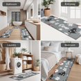 thumbnail image 5 of Gray Christmas Snowman Pattern Kitchen Rugs Sets Of 3,Kitchen Runner Rugs Non Skid Washable,Decorative Kitchen Floor Mats for Kitchen,Sink,Laundry,17"x30"+ 17"x47" + 17"x59", 5 of 6