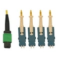 thumbnail image 4 of Tripp Lite 1m 40/100/400G Singlemode 9/125 OS2 Breakout Fiber Optic Cable Yellow, 4 of 8