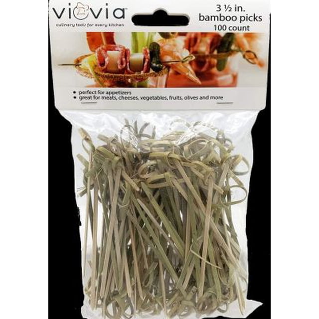 VIOVIA 3 EN PUNTAS DE BAMBÚ 100CT