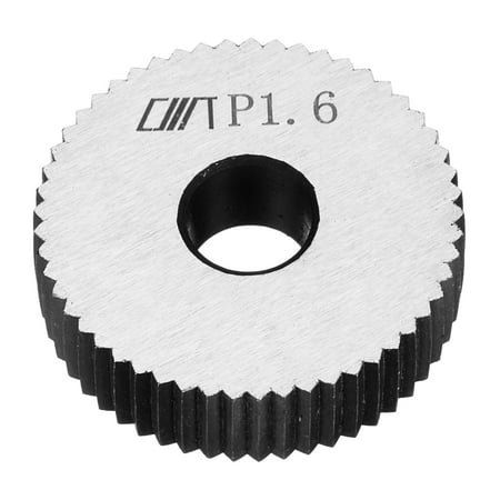 

Uxcell 28x8x8mm Knurling Wheel Kit 1.6mm Pitch Straight Wheel Linear Knurl 1 Pack