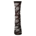 thumbnail image 3 of MeMoi Women's All-Over Fancy Floral Sheer Crew Sock - Womens - Female, One Size, White, 3 of 6